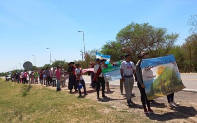 Marcha campesina contra los desalojos en Salta: “No vamos a aflojar en la lucha por la tierra”