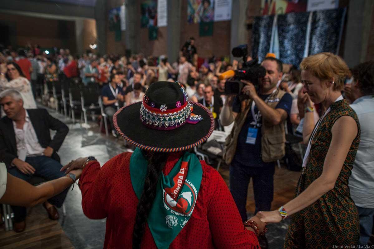 8va conferencia internacional de La Via Campesina en Bogota.
