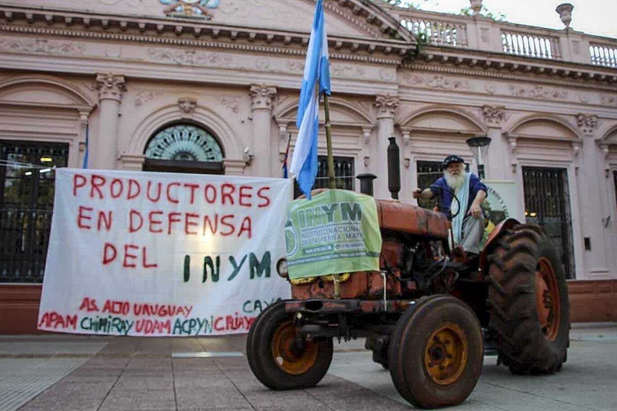 Tractores en lucha: el sector yerbatero se planta ante el DNU