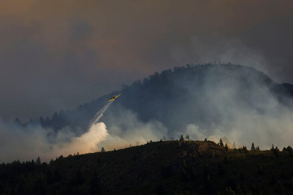 Incendios en Epuyen.