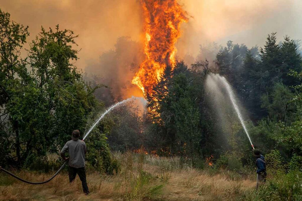incendios en el Bolsón.