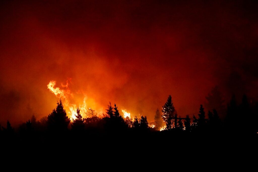 Incendios en Epuyen