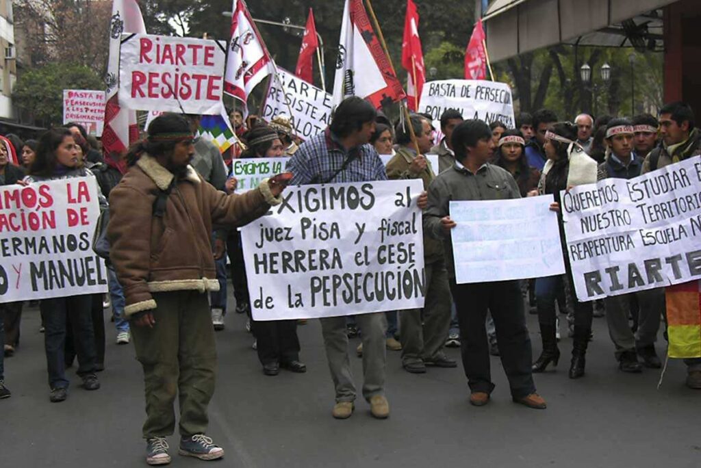 Juicio Comuneros nación diaguita en Riarte / Tucumán.