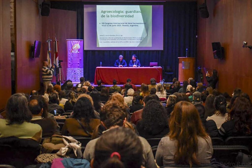 Congreso de Salud Sociambiental 2025 en la ciudad de Rosario.