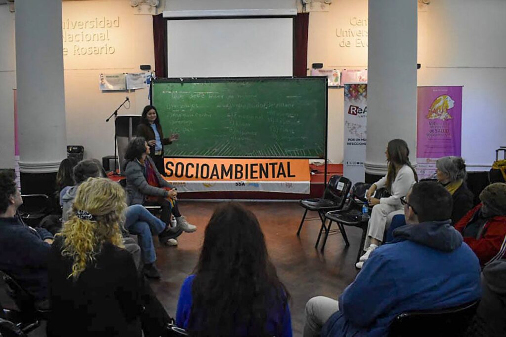 Congreso de Salud Sociambiental 2025 en la ciudad de Rosario.