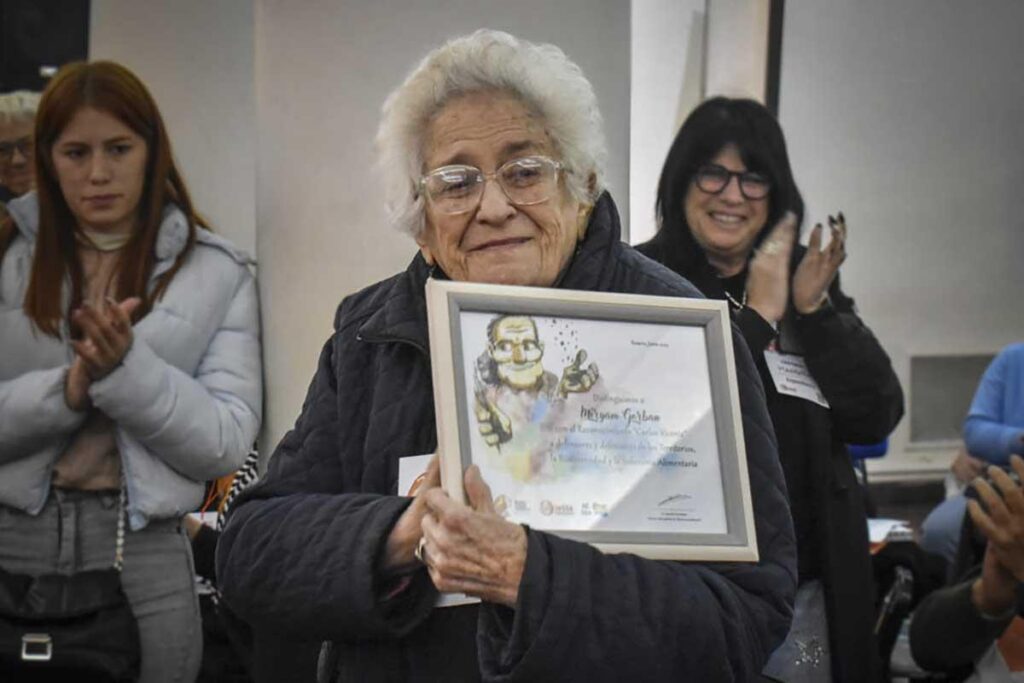 Miryam Gorban en el Congreso de Salud Sociambiental 2025 en la ciudad de Rosario.