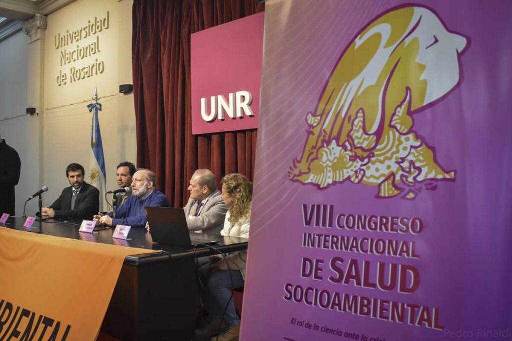Congreso de Salud Sociambiental 2025 en la ciudad de Rosario.