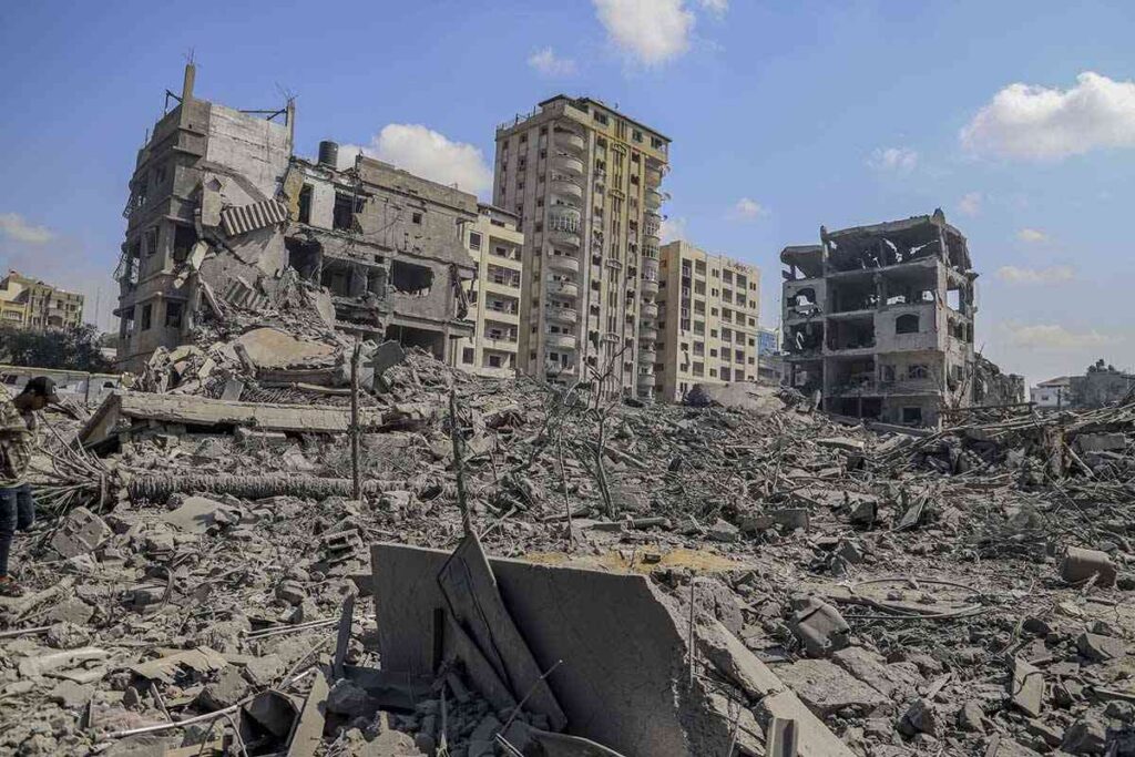 Hambruna en Gaza.