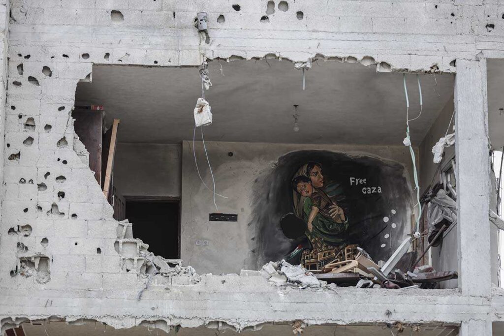 Hambruna en Gaza.