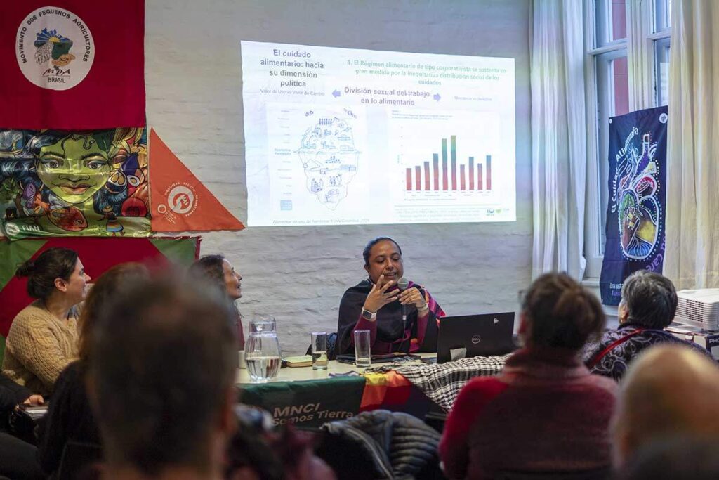 Entrevista Paola Romero Niño, coordinadora de FIAN Colombia.