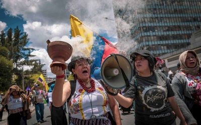 Un mes de huelga y represión en Ecuador: un Gobierno aliado al extractivismo y lejos del pueblo