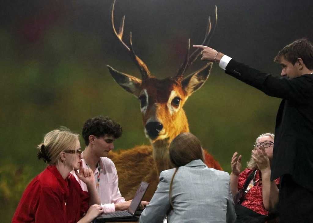 10.11.2025 - Belem - Participantes chegam para a 30ª Conferência das Partes (COP30).