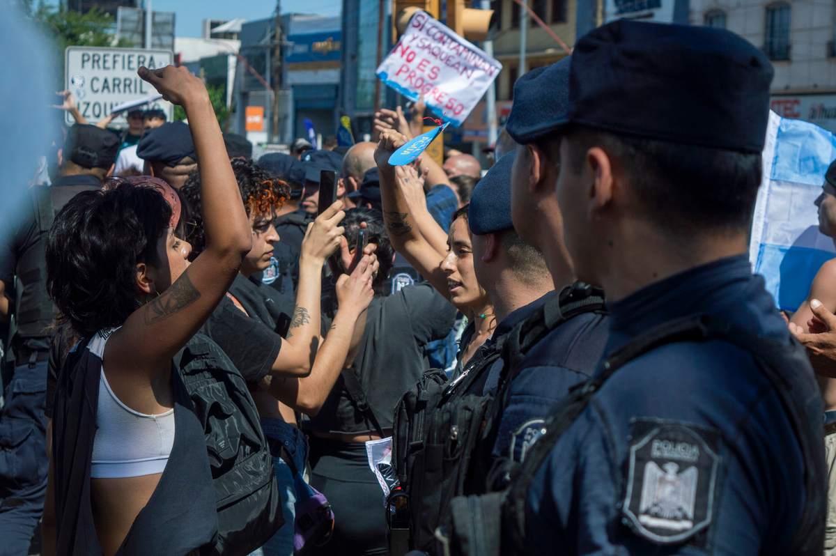 Detenidos Mendoza, defensa del agua