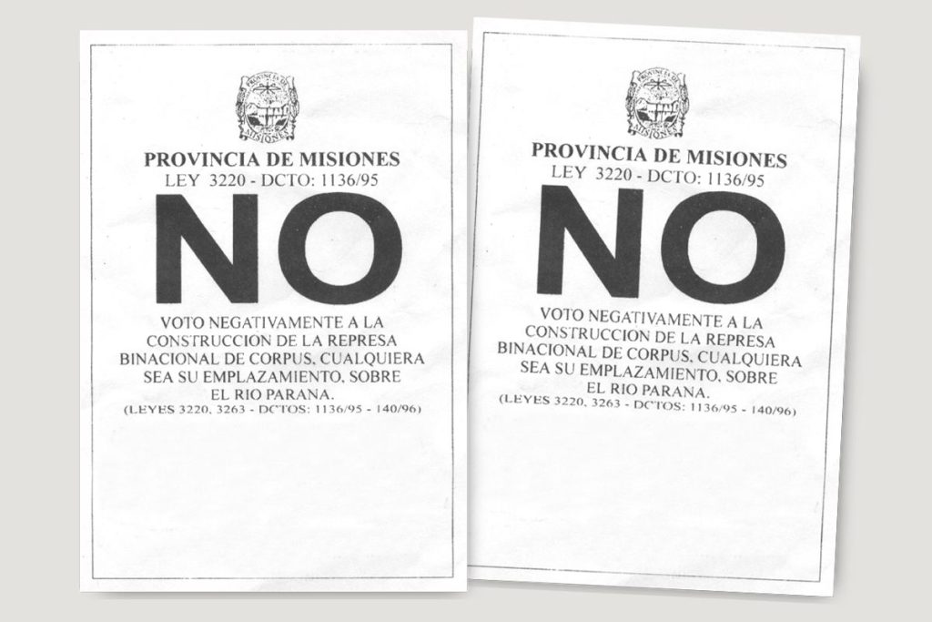 A 30 años del no a Corpus