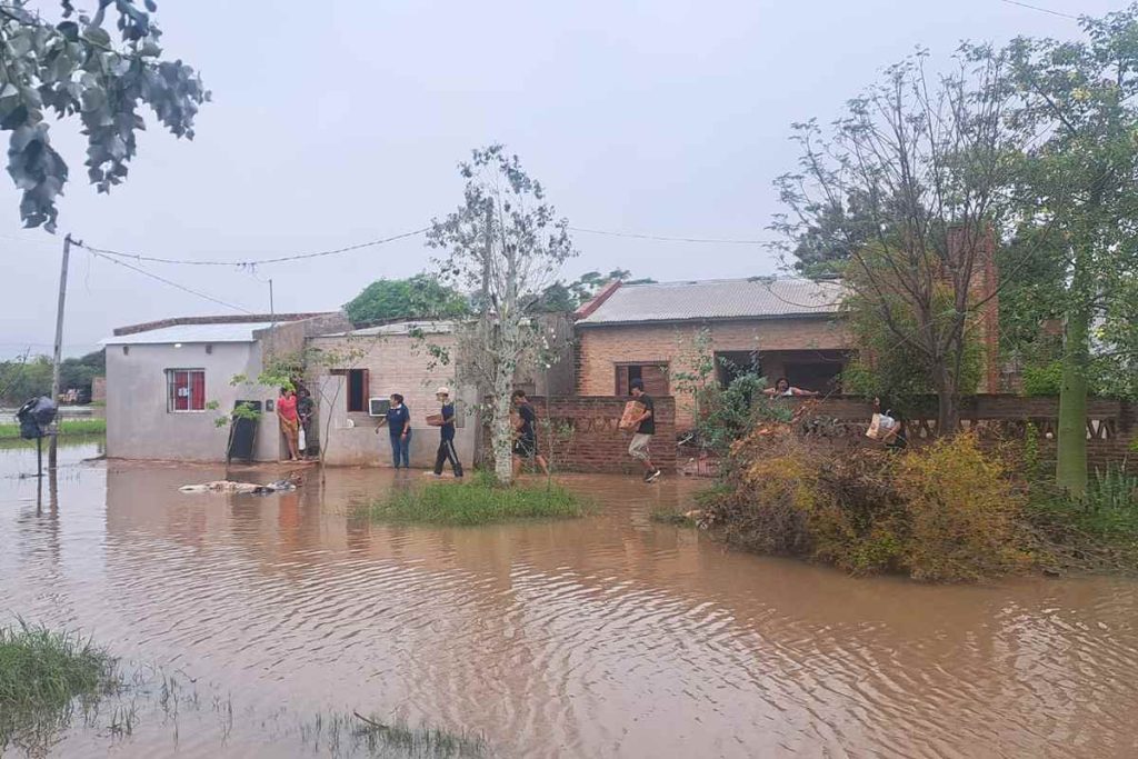Inundaciones en Chaco