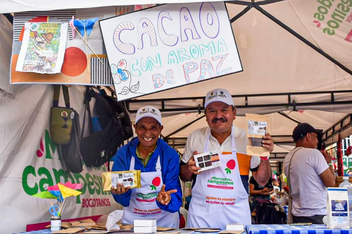 El campo colombiano siembra la paz