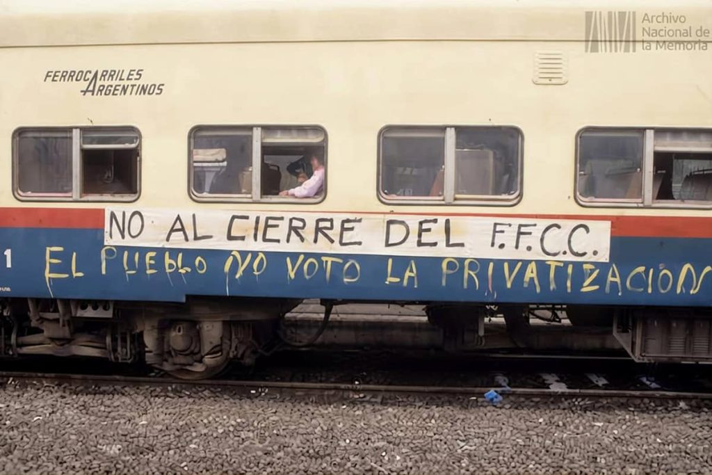 Privatización del Belgrano Cargas