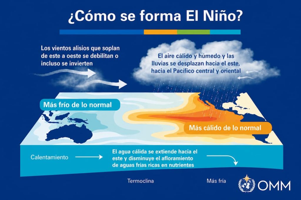 El Niño despertó