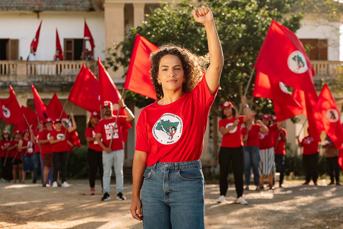 Rosa Amorim: "Nuestra lucha es contra el imperialismo, contra el capitalismo y contra el agronegocio"